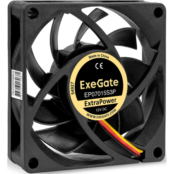 Вентилятор 12В DC EXEGATE EXTRAPOWER EP07015S3P EX297039RUS
